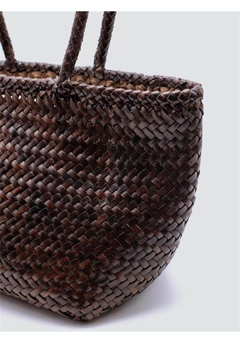 borsa grace basket small donna marrone DRAGON DIFFUSION | DGW58813DARK BROWN